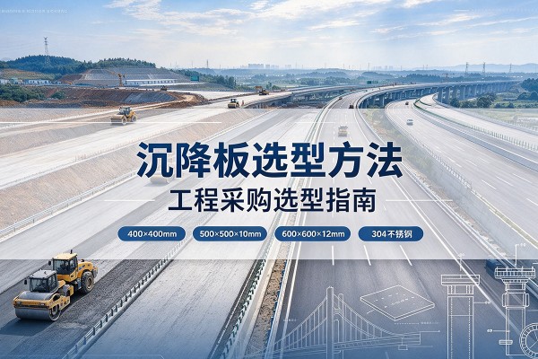 静安区沉降板选择方法
