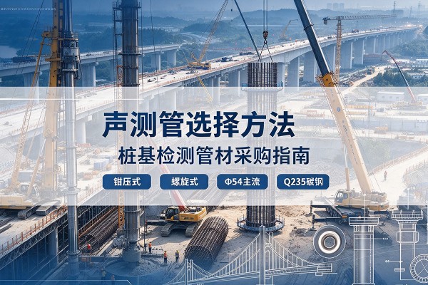 静安区声测管选型标准