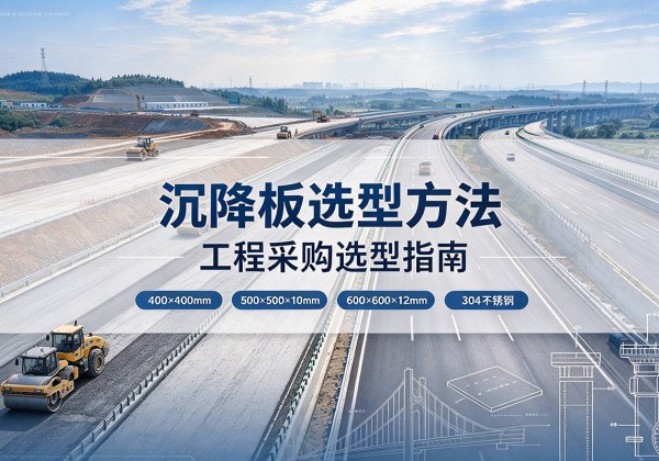 静安区沉降板选择方法