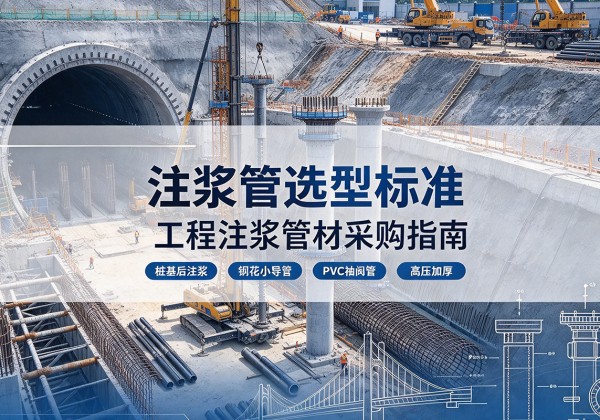 静安区注浆管选型标准